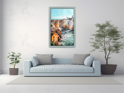 ( 40 x 60 CM ) / 24 x 16 Inch  |  Frames - MDF
 -  [ Silver ]