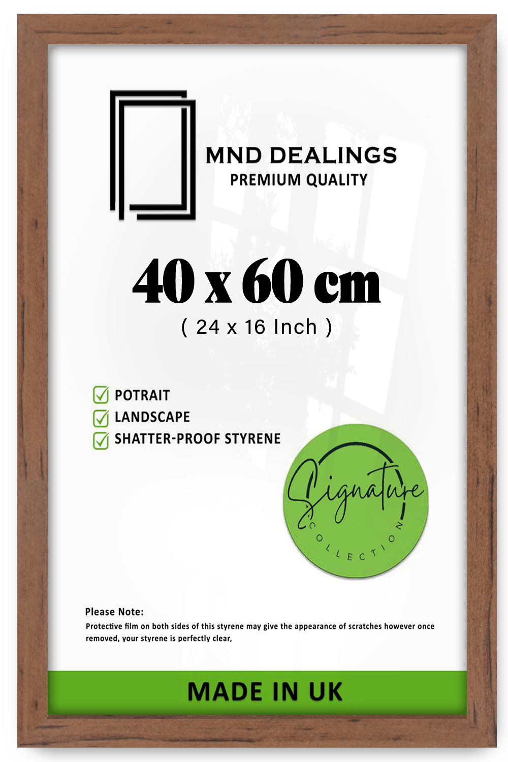 ( 40 x 60 CM ) / 24 x 16 Inch Certificate Frames - MDF