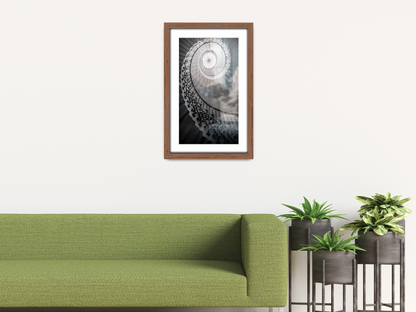 ( 40 x 60 cm ) / 24 x 16 Inch with 50 x 30 cm White Mount Frames - MDF