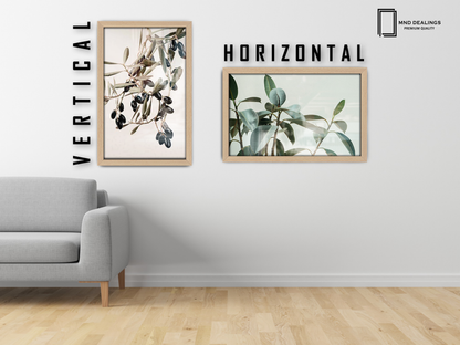 ( 42 x 60 CM ) / 24 x 16.5 Inch  |  Frames - MDF
 -  [ Beech ]