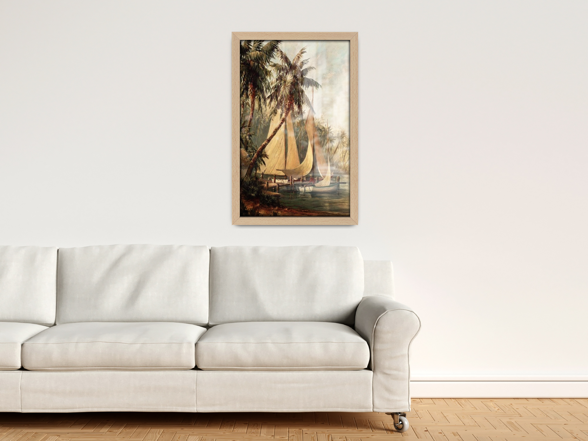 ( 42 x 60 CM ) / 24 x 16.5 Inch  |  Frames - MDF
 -  [ Beech ]
