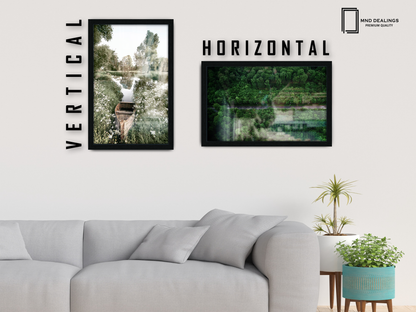 ( 42 x 60 CM ) / 24 x 16.5 Inch  |  Certificate Frames - MDF
 -  [ Black ]
