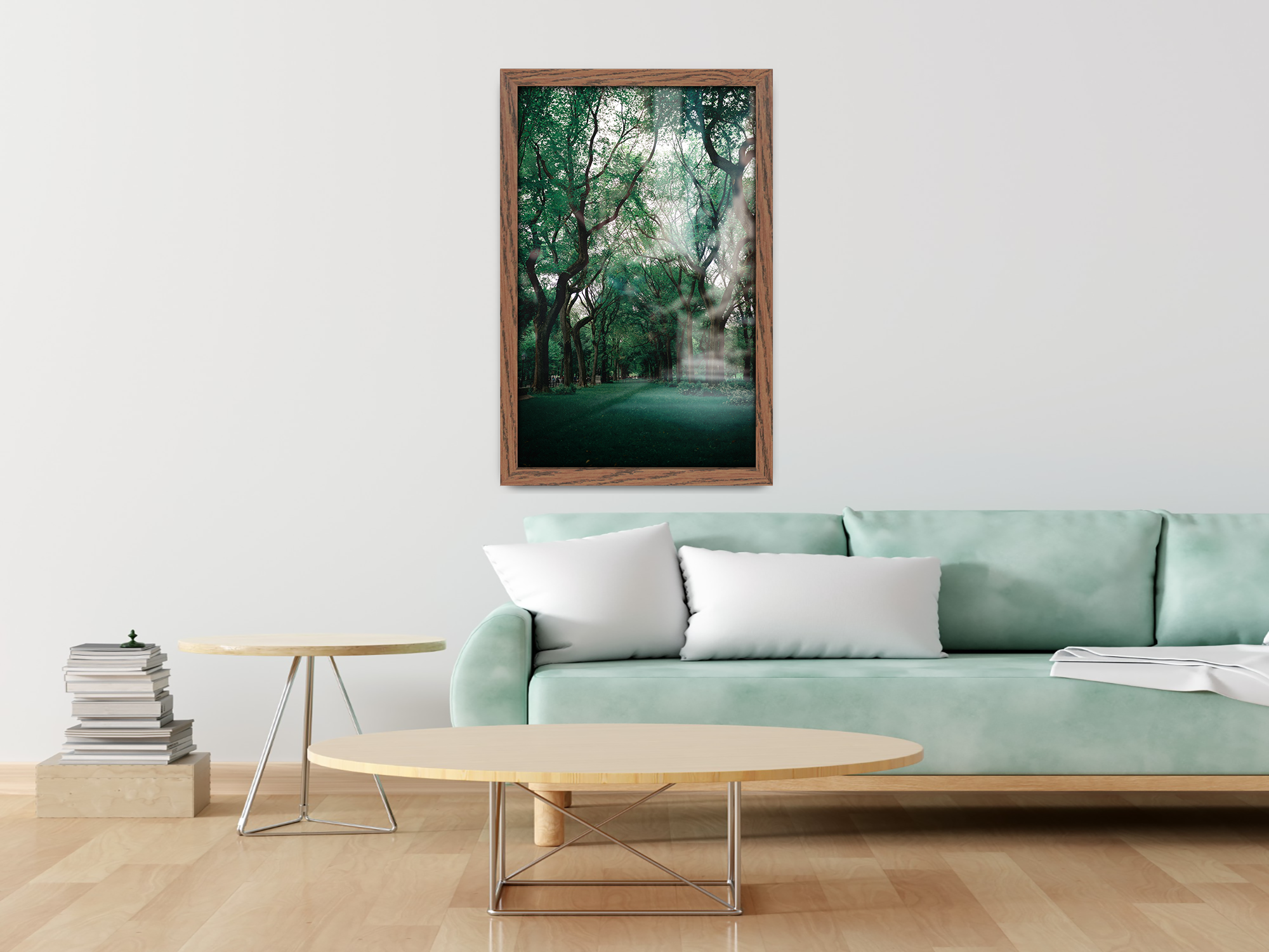 ( 42 x 60 CM ) / 24 x 16.5 Inch  |  Frames - MDF
 -  [ Dark Oak ]