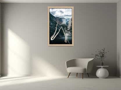 ( 42 x 60 CM ) / 24 x 16.5 Inch Display Frame - MDF