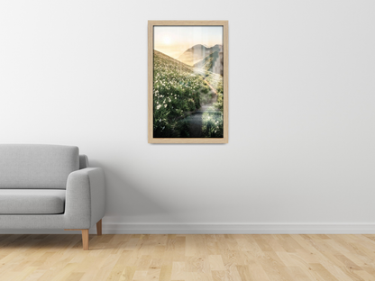 ( 42 x 60 CM ) / 24 x 16.5 Inch  |  Frames - MDF
 -  [ Oak ]