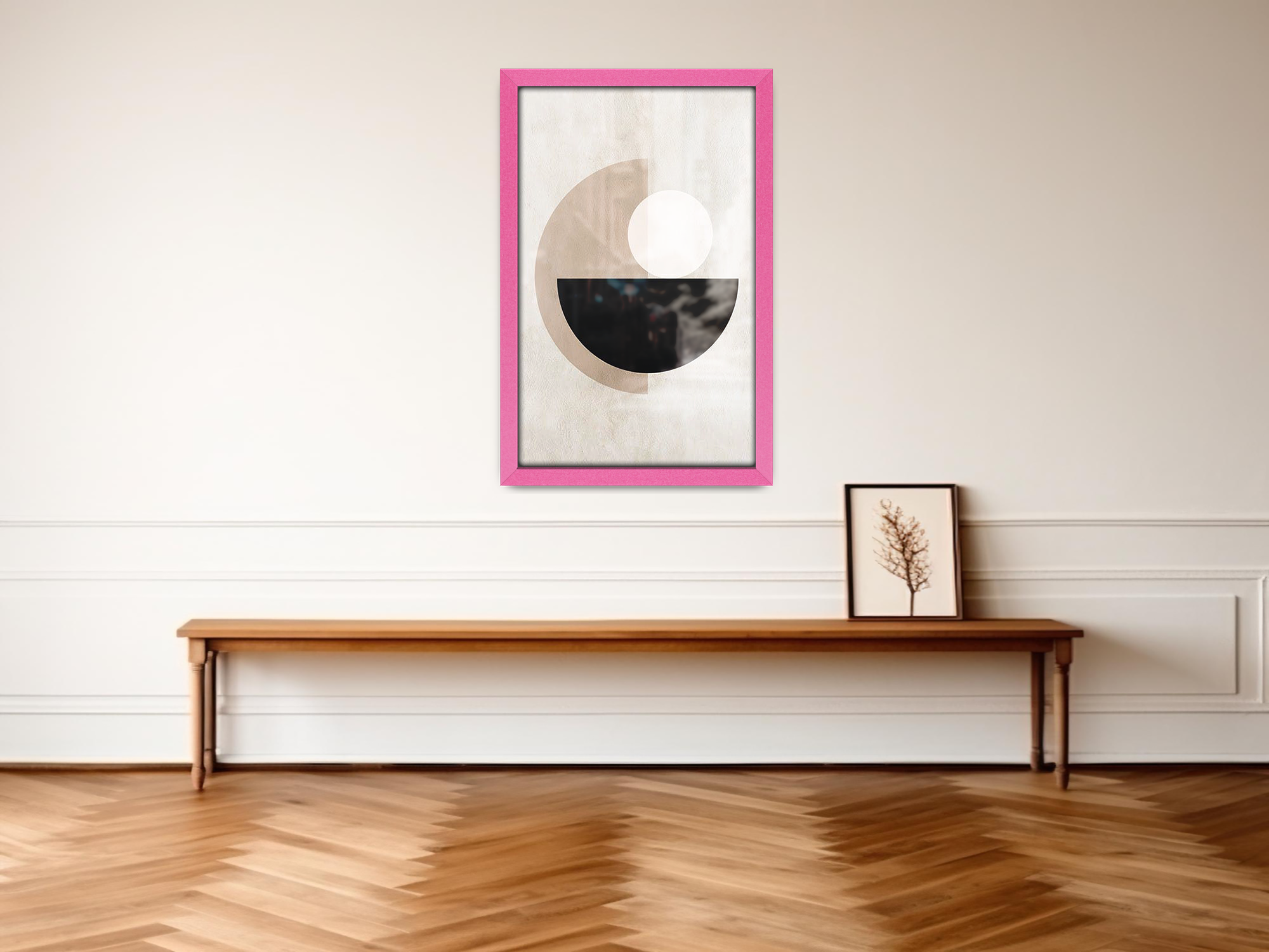 ( 42 x 60 CM ) / 24 x 16.5 Inch  |  Picture Frames - MDF
 -  [ Pink ]