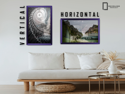 ( 42 x 60 CM ) / 24 x 16.5 Inch  |  Frames - MDF
 -  [ Purple ]