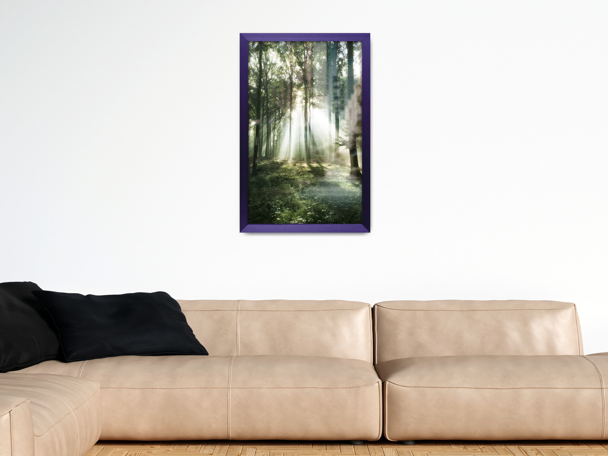 ( 42 x 60 CM ) / 24 x 16.5 Inch  |  Frames - MDF
 -  [ Purple ]