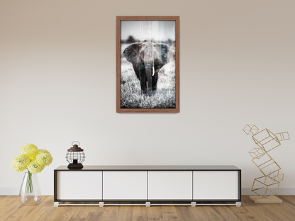 ( 42 x 60 CM ) / 24 x 16.5 Inch  |  Poster Frames - MDF
 -  [ Walnut ]