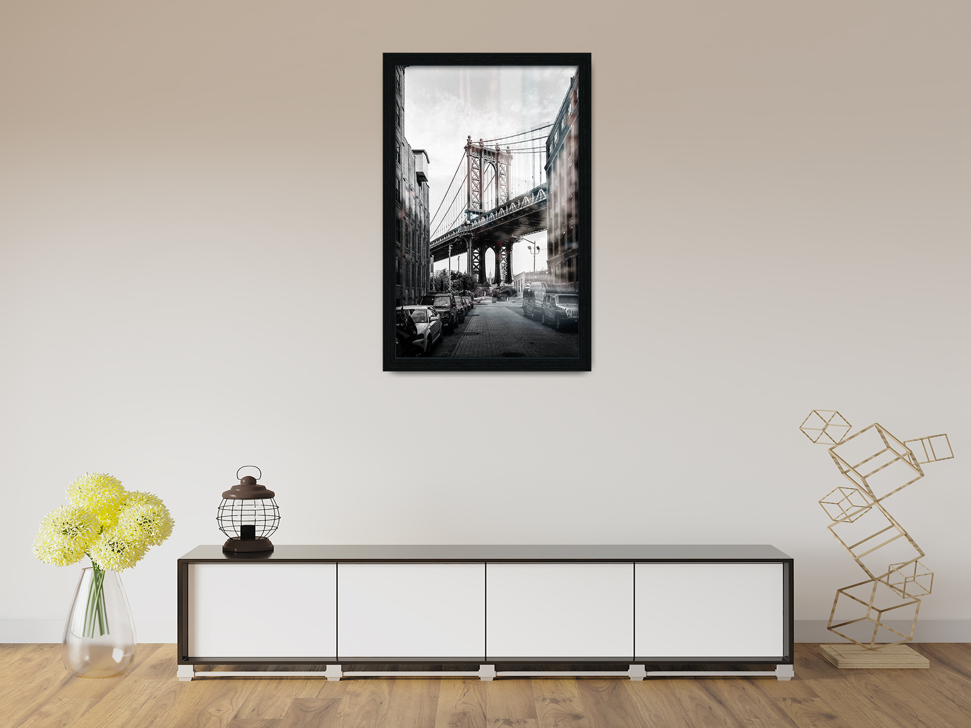 ( 45 x 55 CM ) / 18 x 22 Inch  |  Art Frames - MDF
 -  [ Black ]