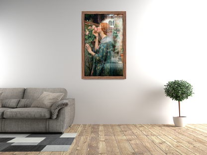 ( 45 x 55 CM ) / 18 x 22 Inch  |  Frames - MDF
 -  [ Dark Oak ]