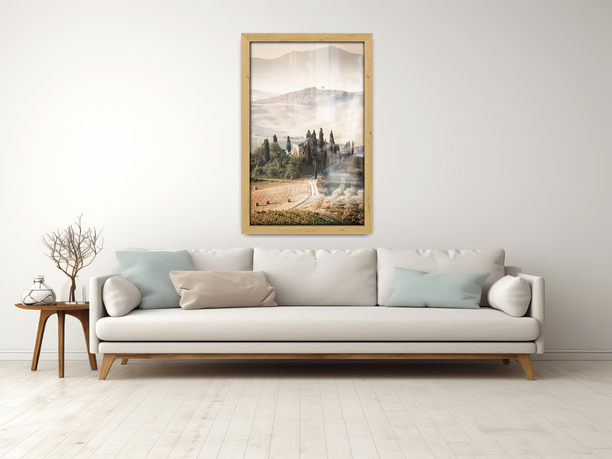 ( 45 x 55 CM ) / 18 x 22 Inch  |  Display Frame - MDF
 -  [ Pine ]
