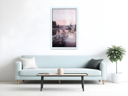 ( 45 x 55 CM ) / 18 x 22 Inch  |  Display Frame - MDF
 -  [ White ]