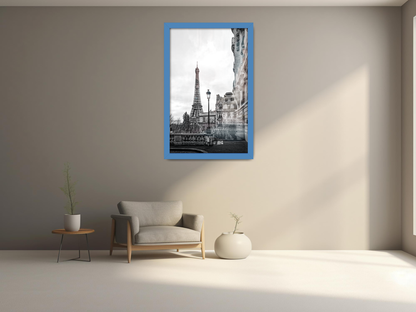 ( 45 x 60 CM ) / 24 x 18 Inch  |  Poster Frames - MDF
 -  [ Blue ]