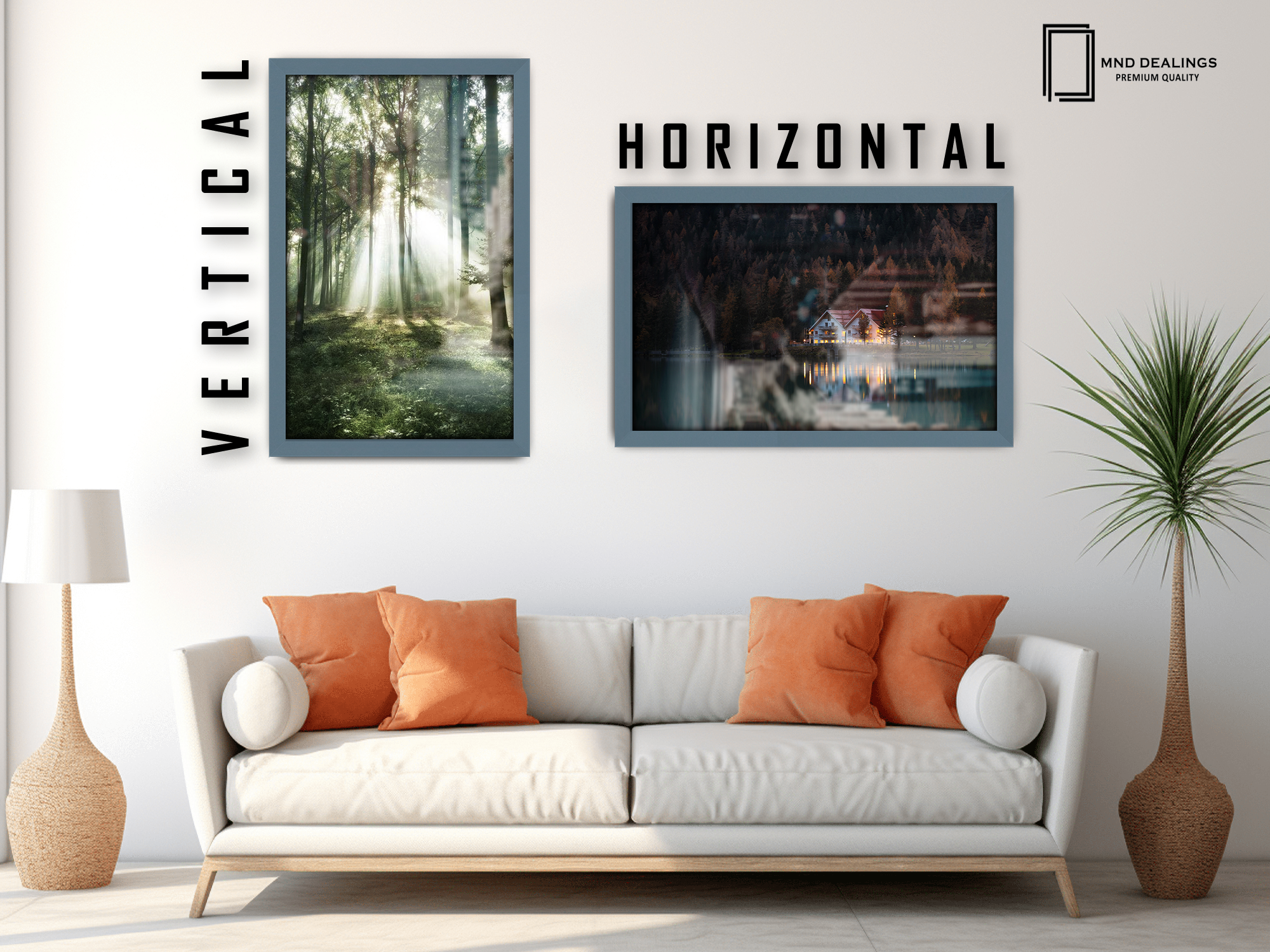 ( 45 x 60 CM ) / 24 x 18 Inch  |  Certificate Frames - MDF
 -  [ Dark Grey ]