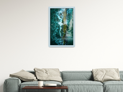 ( 45 x 60 CM ) / 24 x 18 Inch  |  Frames - MDF
 -  [ Light Grey ]