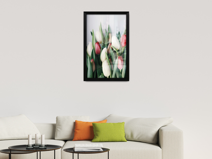 ( 45 x 60 CM ) / 24 x 18 Inch  |  Picture Frames - MDF
 -  [ Matt Black ]