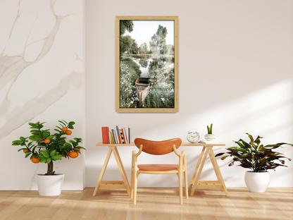 ( 45 x 60 CM ) / 24 x 18 Inch  |  Poster Frames - MDF
 -  [ Pine ]