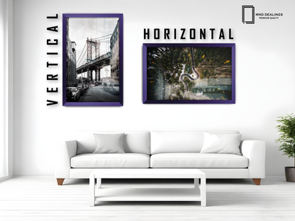 ( 45 x 60 CM ) / 24 x 18 Inch Picture Frames - MDF