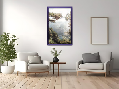 ( 45 x 60 CM ) / 24 x 18 Inch  |  Frames - MDF
 -  [ Purple ]