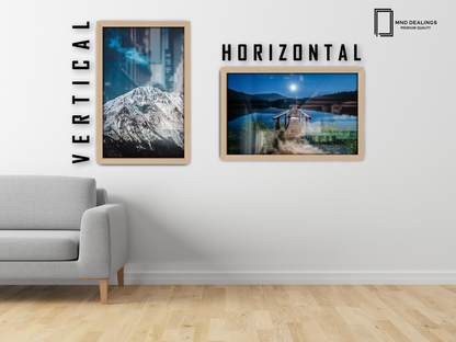 ( 45 x 65 CM ) / 26 x 18 Inch Display Frame - MDF