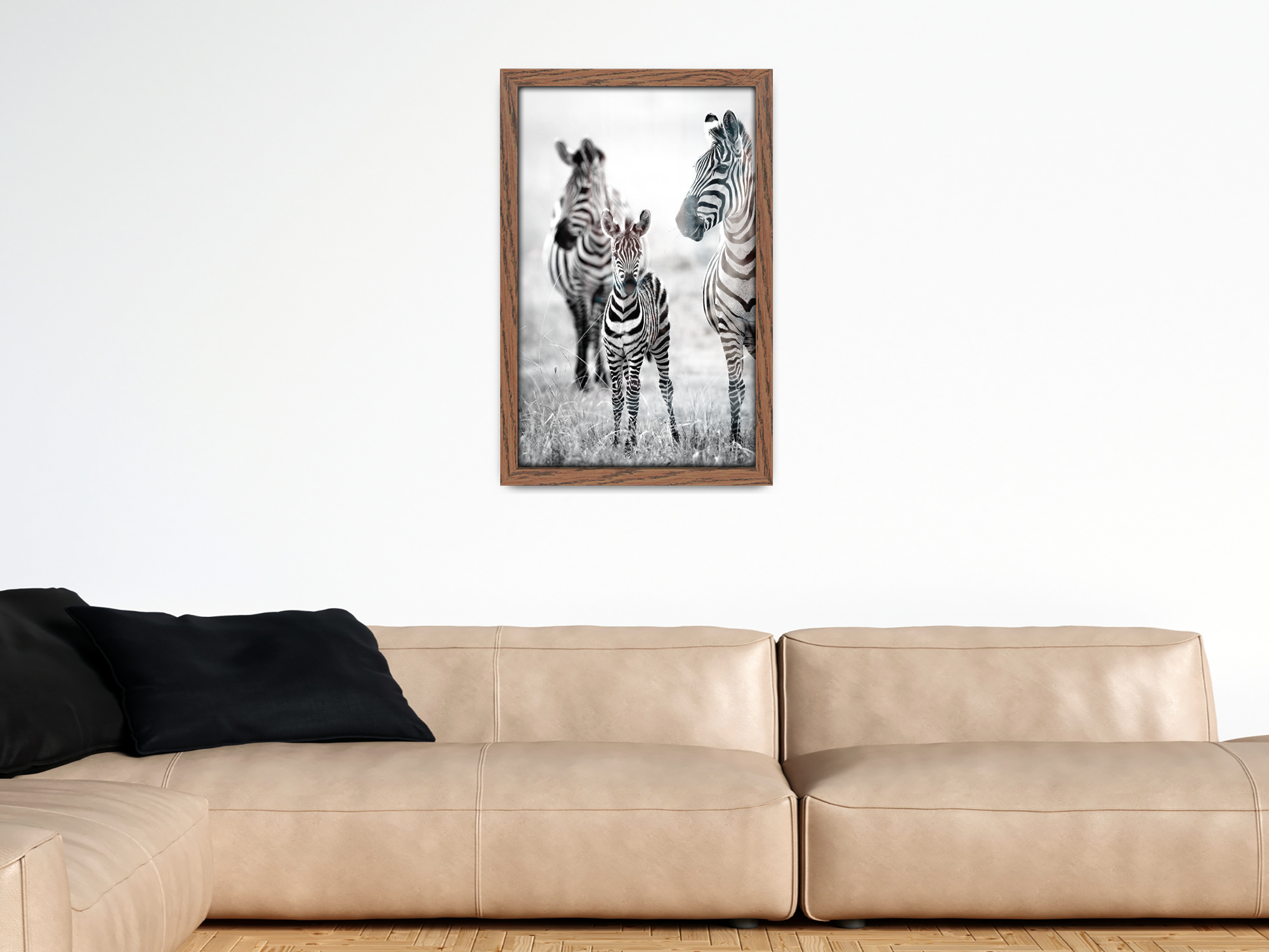( 45 x 65 CM ) / 26 x 18 Inch  |  Display Frame - MDF
 -  [ Dark Oak ]