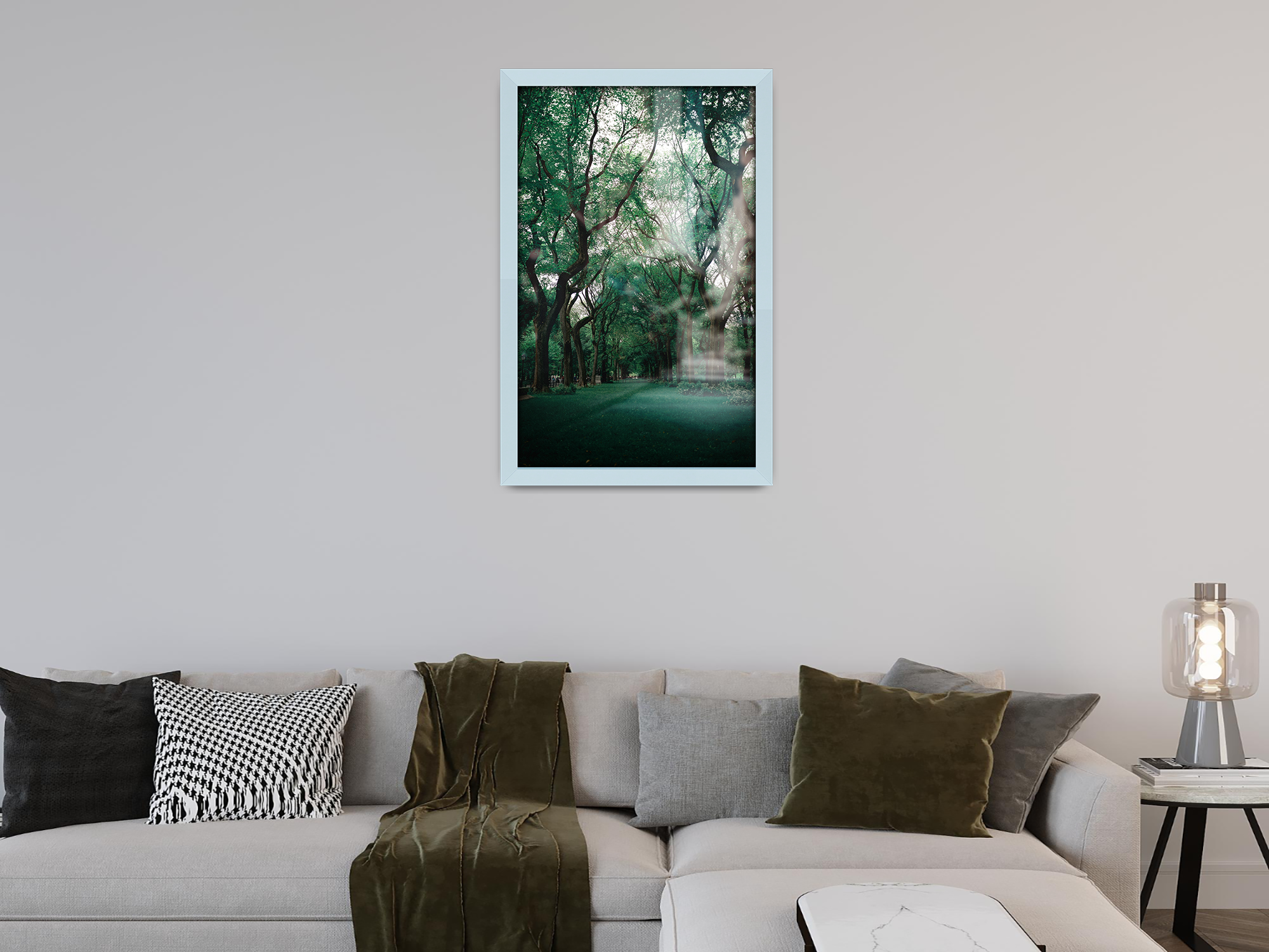 ( 45 x 65 CM ) / 26 x 18 Inch  |  Certificate Frames - MDF
 -  [ Light Grey ]