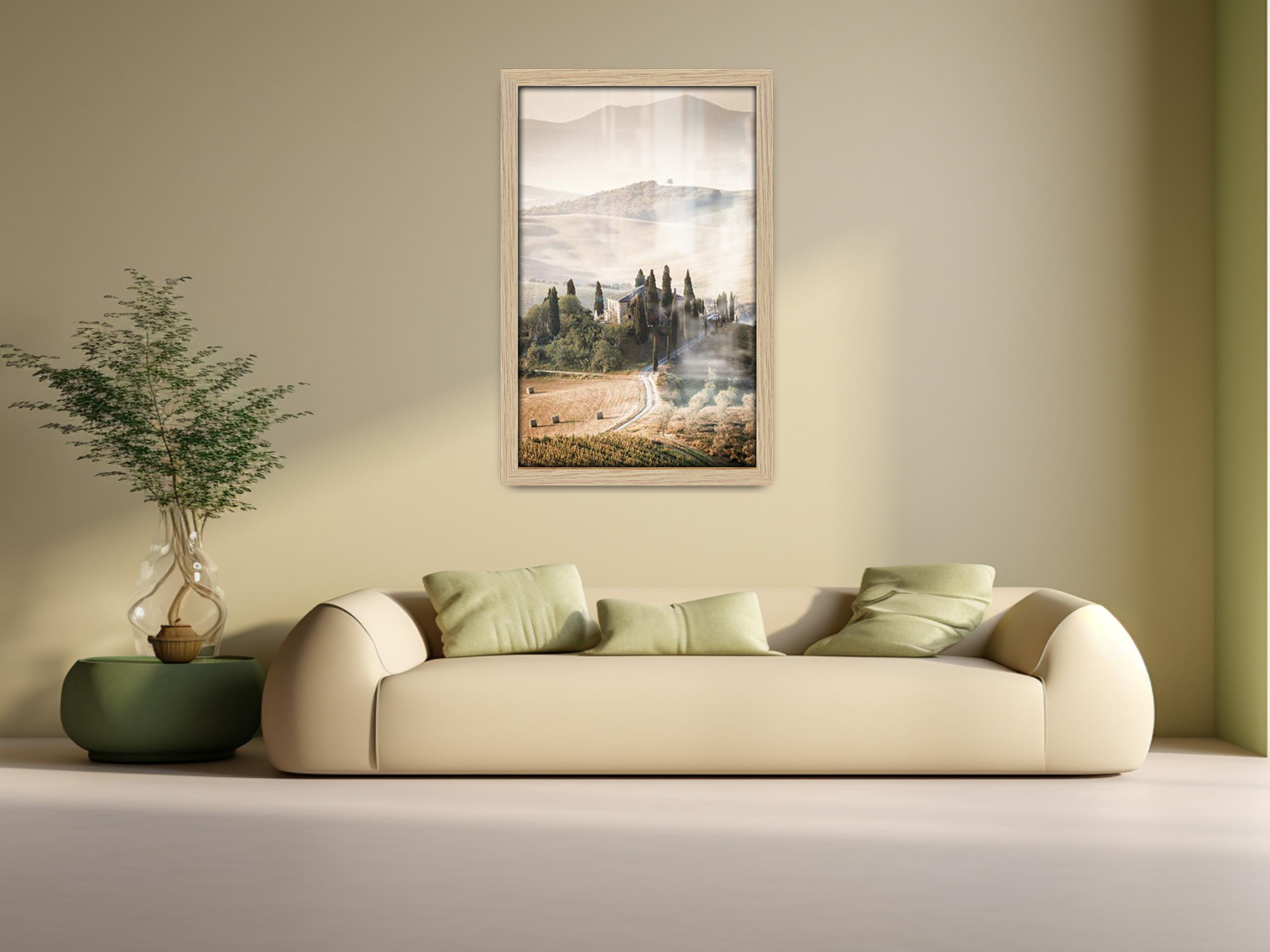 ( 45 x 65 CM ) / 26 x 18 Inch  |  Art Frames - MDF
 -  [ Oak ]