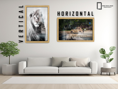 ( 45 x 65 CM ) / 26 x 18 Inch  |  Picture Frames - MDF
 -  [ Pine ]