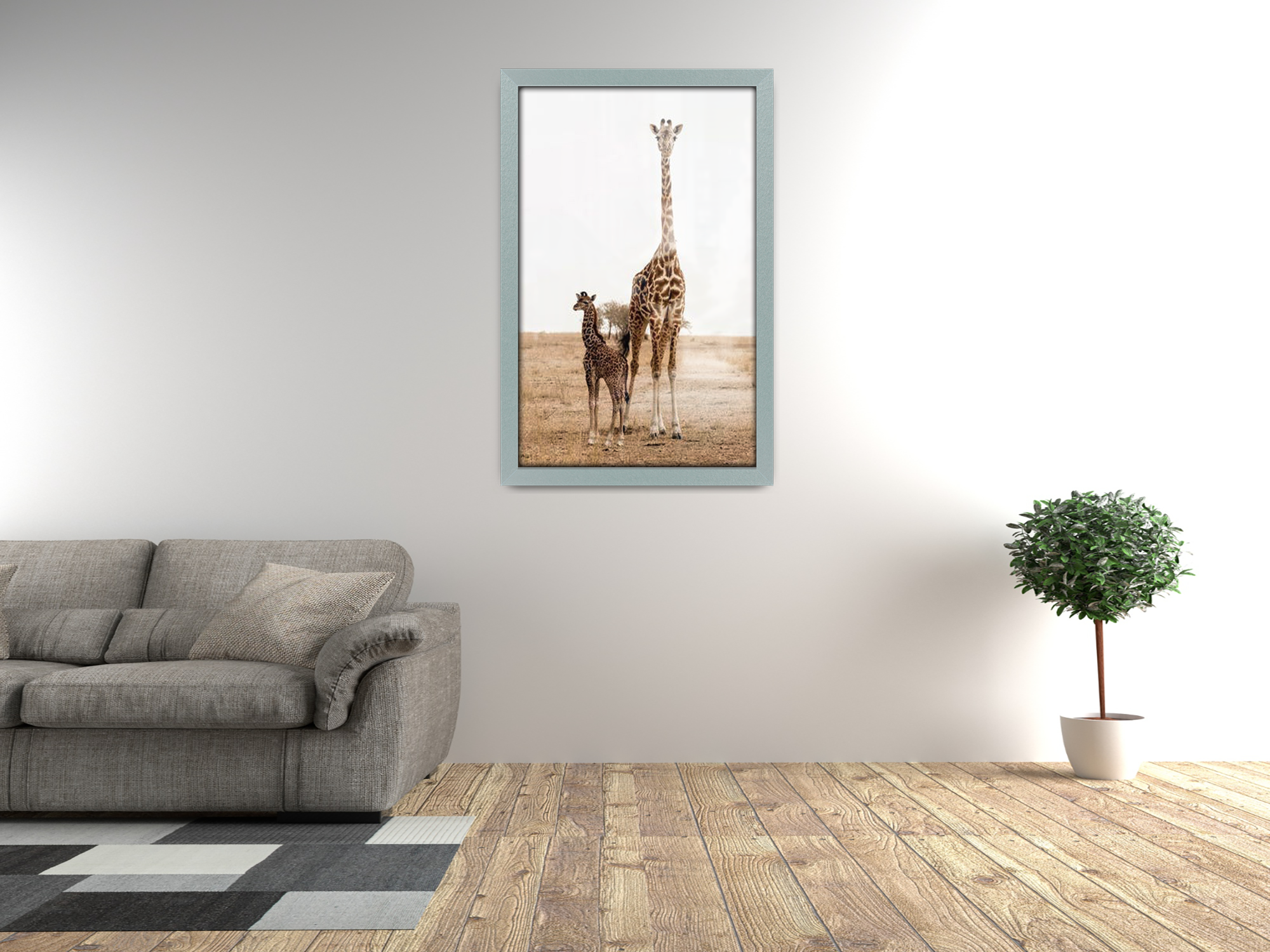 ( 45 x 65 CM ) / 26 x 18 Inch Display Frame - MDF
