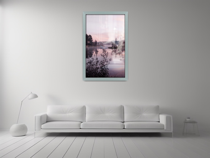 ( 45 x 65 CM ) / 26 x 18 Inch  |  Poster Frames - MDF
 -  [ Silver ]