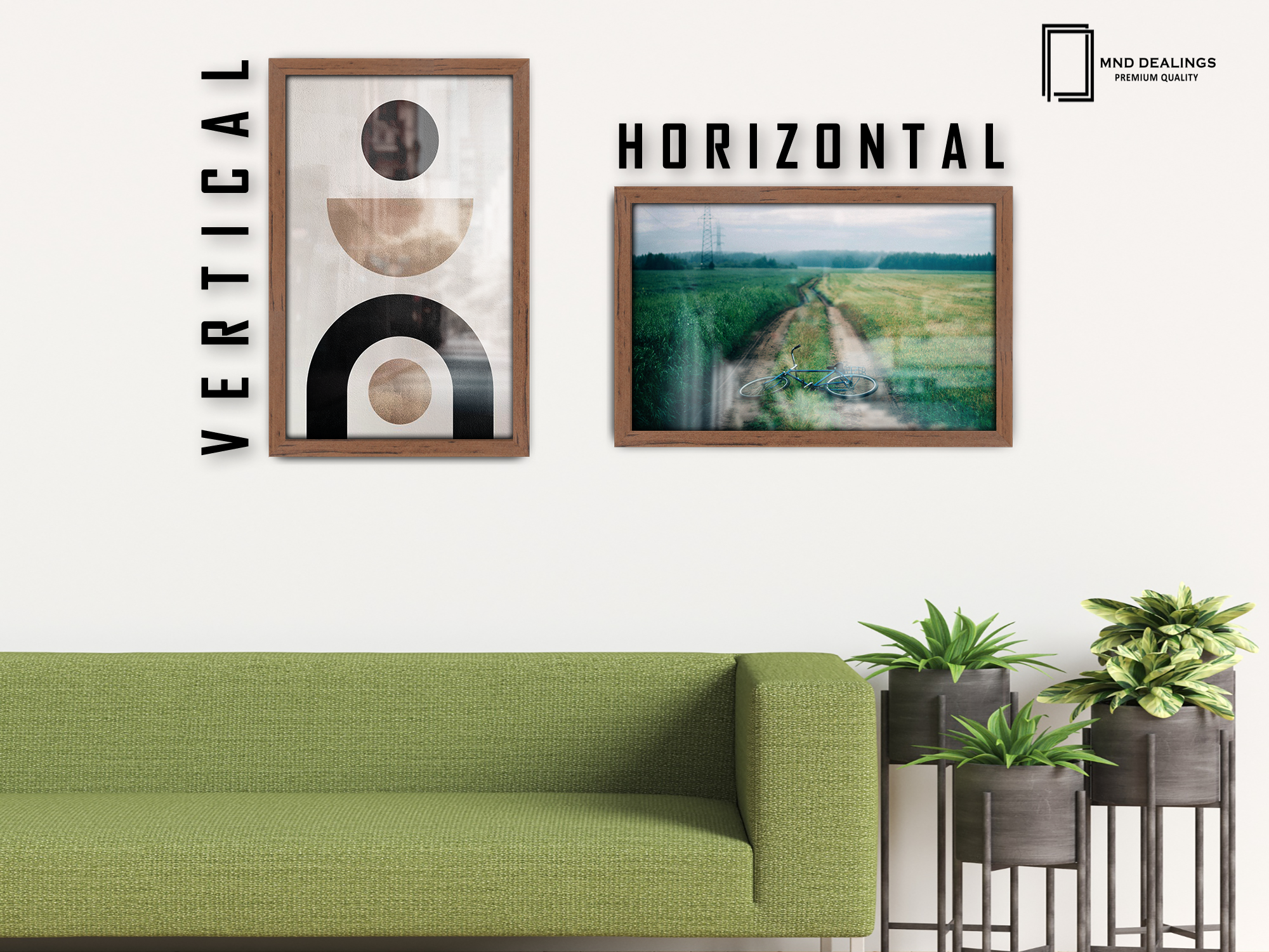 ( 45 x 65 CM ) / 26 x 18 Inch Display Frame - MDF