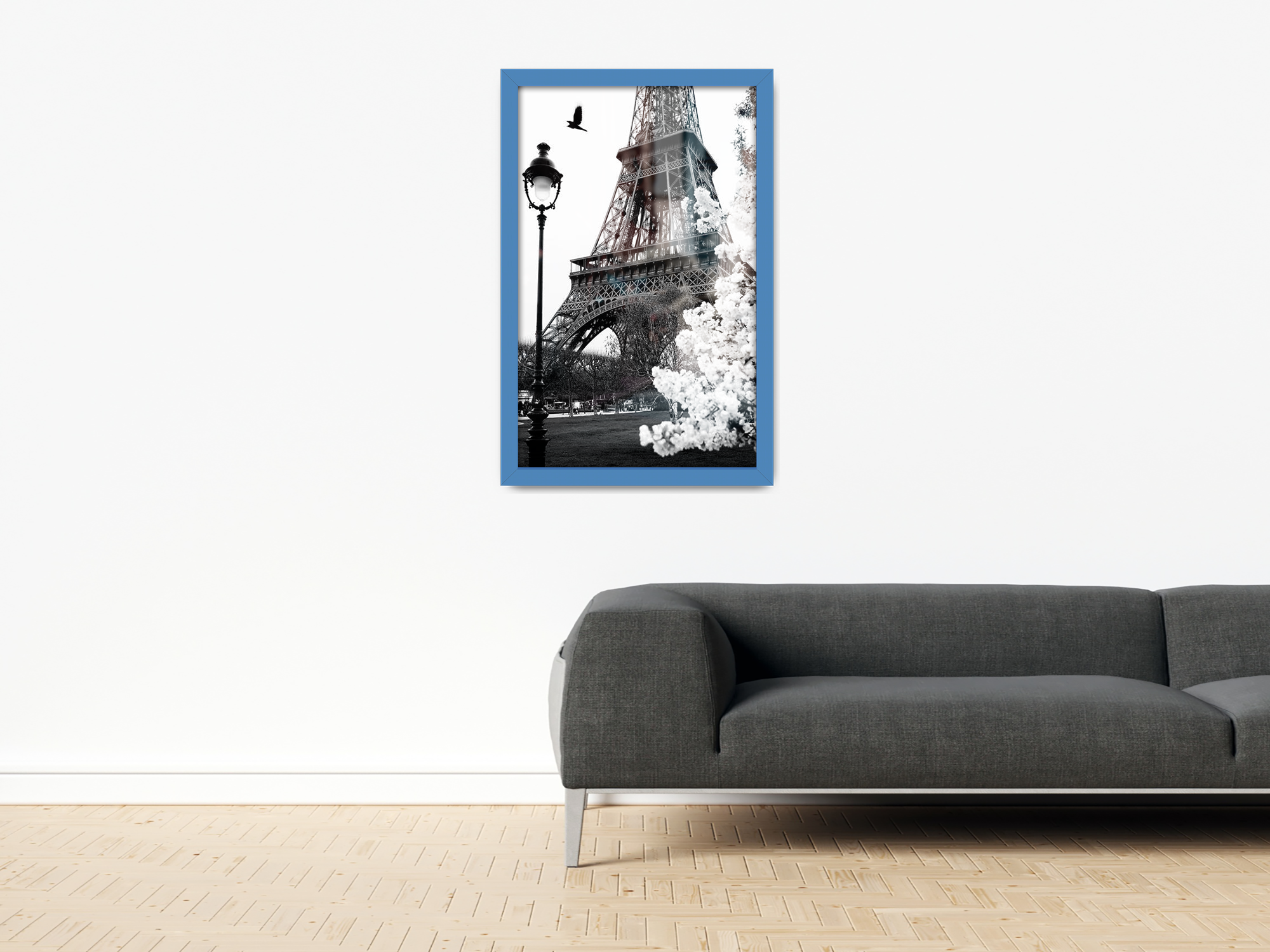 ( 45 x 70 CM ) / 28 x 18 Inch  |  Frames - MDF
 -  [ Blue ]