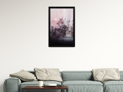 ( 45 x 70 CM ) / 28 x 18 Inch  |  Display Frame - MDF
 -  [ Matt Black ]