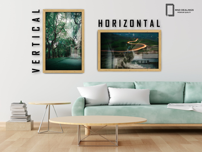 ( 45 x 70 CM ) / 28 x 18 Inch  |  Frames - MDF
 -  [ Pine ]
