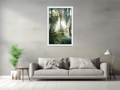( 45 x 70 CM ) / 28 x 18 Inch  |  Photo Frames - MDF
 -  [ White ]