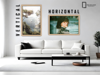 ( 46 x 61 CM ) / 24 x 18 Inch  |  Picture Frames - MDF
 -  [ Beech ]