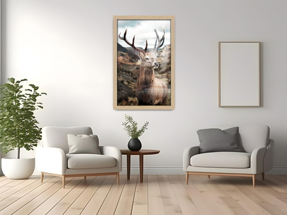 ( 46 x 61 CM ) / 24 x 18 Inch  |  Picture Frames - MDF
 -  [ Oak ]
