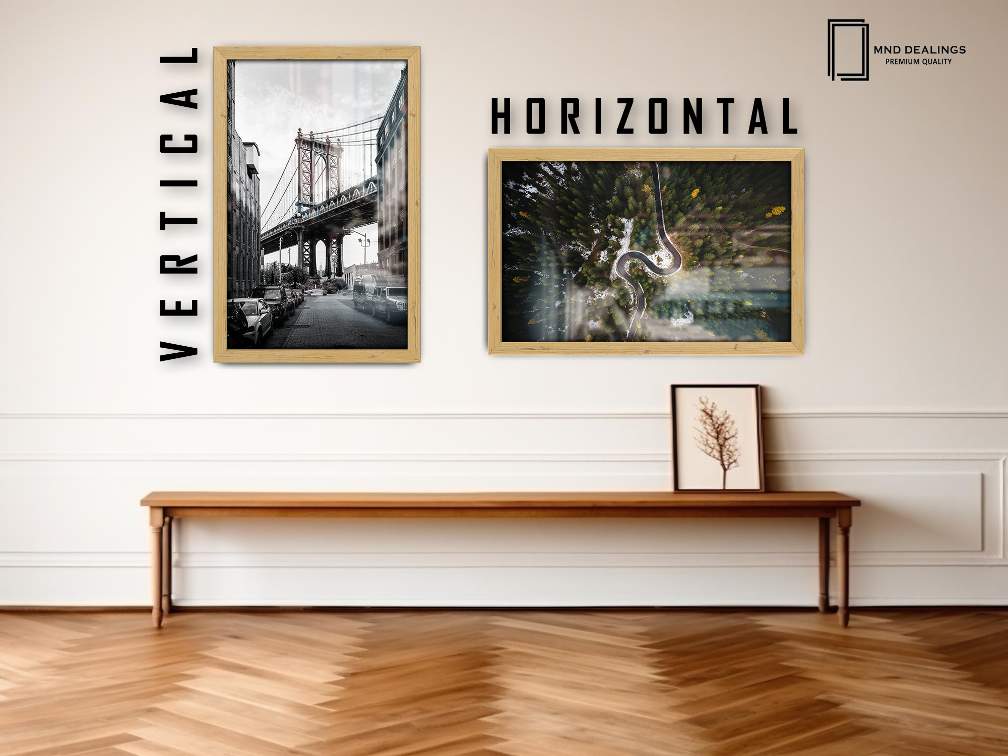 ( 46 x 61 CM ) / 24 x 18 Inch  |  Certificate Frames - MDF
 -  [ Pine ]