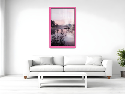 ( 46 x 61 CM ) / 24 x 18 Inch  |  Frames - MDF
 -  [ Pink ]