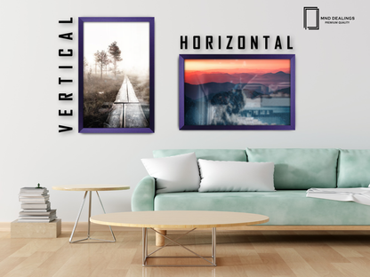 ( 46 x 61 CM ) / 24 x 18 Inch  |  Photo Frames - MDF
 -  [ Purple ]