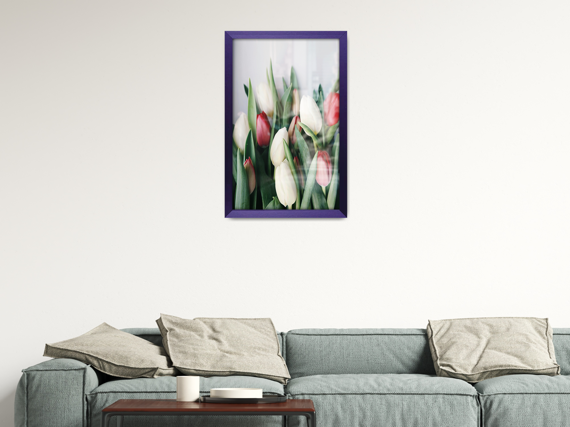 ( 46 x 61 CM ) / 24 x 18 Inch  |  Photo Frames - MDF
 -  [ Purple ]