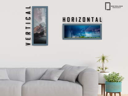 ( 50 x 100 CM ) / 40 x 20 Inch | Frames - MDF
 -  [ Dark Grey ]