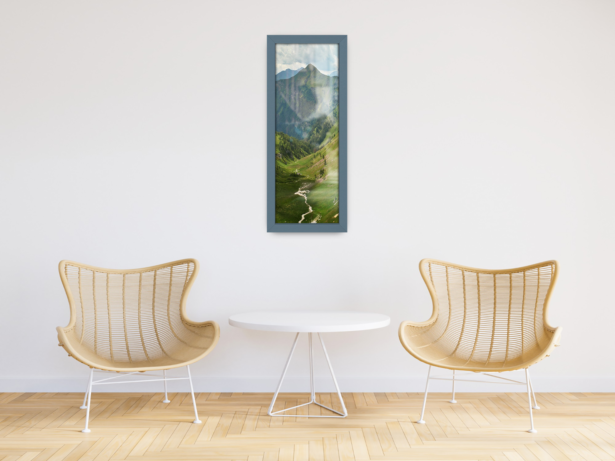 ( 50 x 100 CM ) / 40 x 20 Inch | Frames - MDF
 -  [ Dark Grey ]