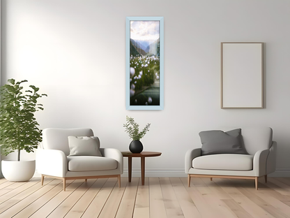 ( 50 x 100 CM ) / 40 x 20 Inch | Picture Frames - MDF
 -  [ Light Grey ]