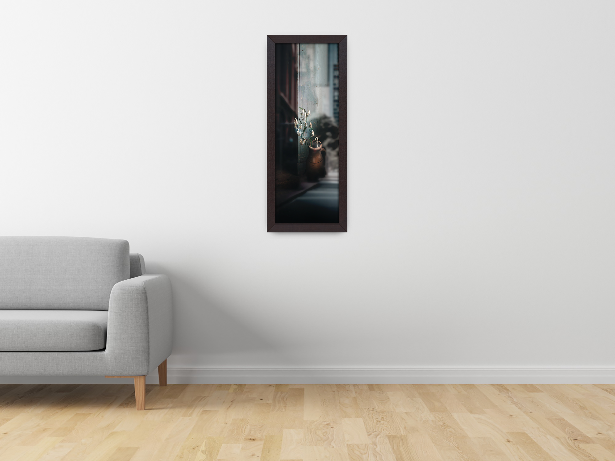 ( 50 x 100 CM ) / 40 x 20 Inch | Frames - MDF
 -  [ Mahogany ]