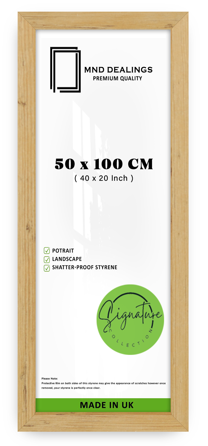 ( 50 x 100 CM ) / 40 x 20 Inch | Certificate Frames - MDF
 -  [ Pine ]
