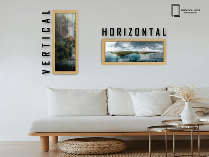 ( 50 x 100 CM ) / 40 x 20 Inch | Certificate Frames - MDF
 -  [ Pine ]