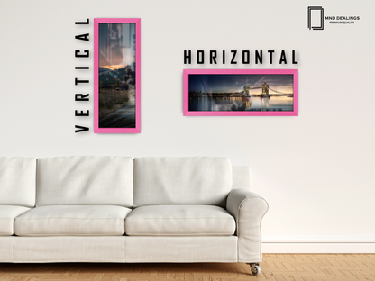 ( 50 x 100 CM ) / 40 x 20 Inch | Frames - MDF
 -  [ Pink ]
