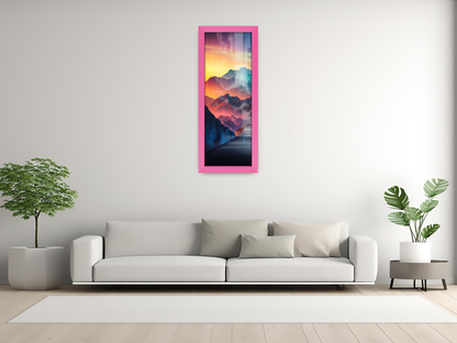 ( 50 x 100 CM ) / 40 x 20 Inch | Frames - MDF
 -  [ Pink ]
